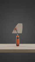Finishing Trowel with Forged Steel Blade